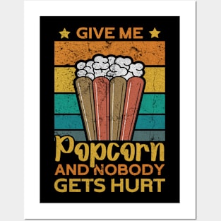 Popcorn Retro Cinema Outfit Popin Cinema Evening Posters and Art